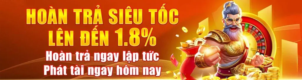 Hoàn trả hàng ngày 55win bet